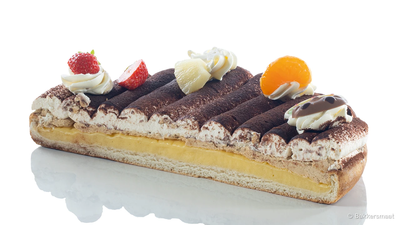 1/2 Tiramisu vlaai