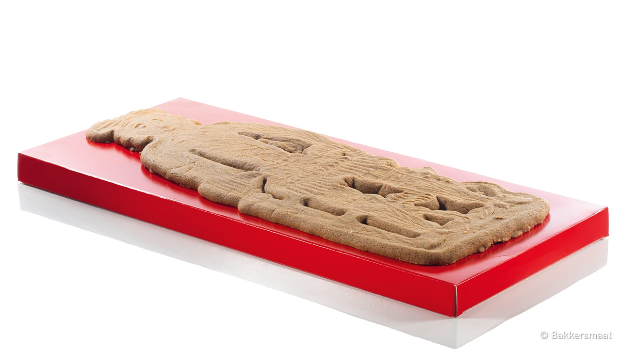 Roomboter Speculaaspop dun in doos